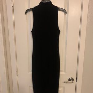 LaLavon black bodycon dress